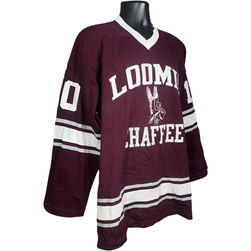 Vintage Champion Loomis Chaffee Hockey Jersey 80s