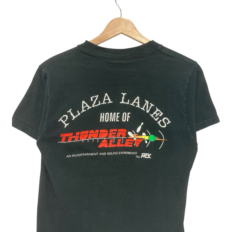 Youth Vintage Plaza Lanes Bowling X-Files Parody Tee