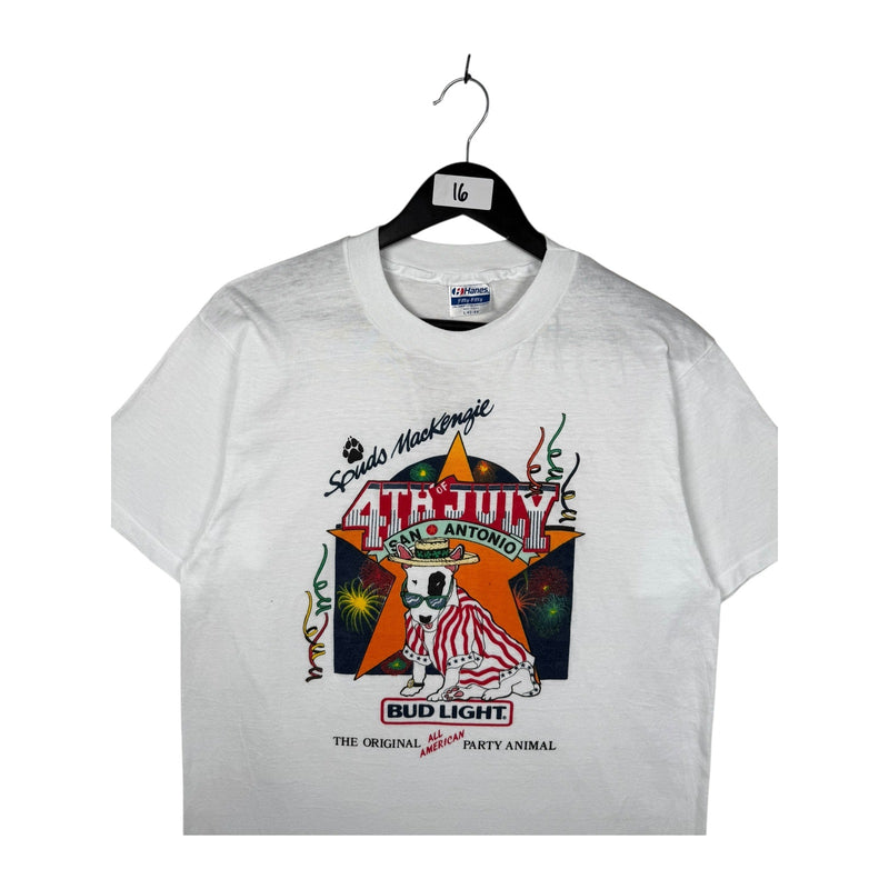 Vintage Spuds MacKenzie 4th of July Bud T-Shirt