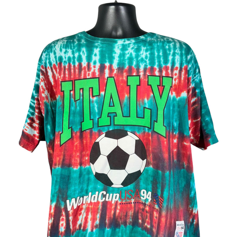 Vintage Italy World Cup Tie Dye Tee 1994