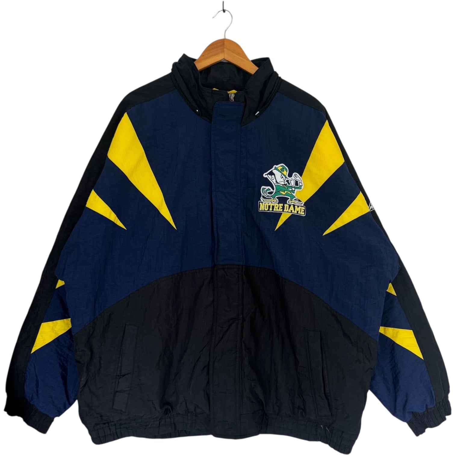 Vintage Apex One University of Notre Dame Puffer Jacket