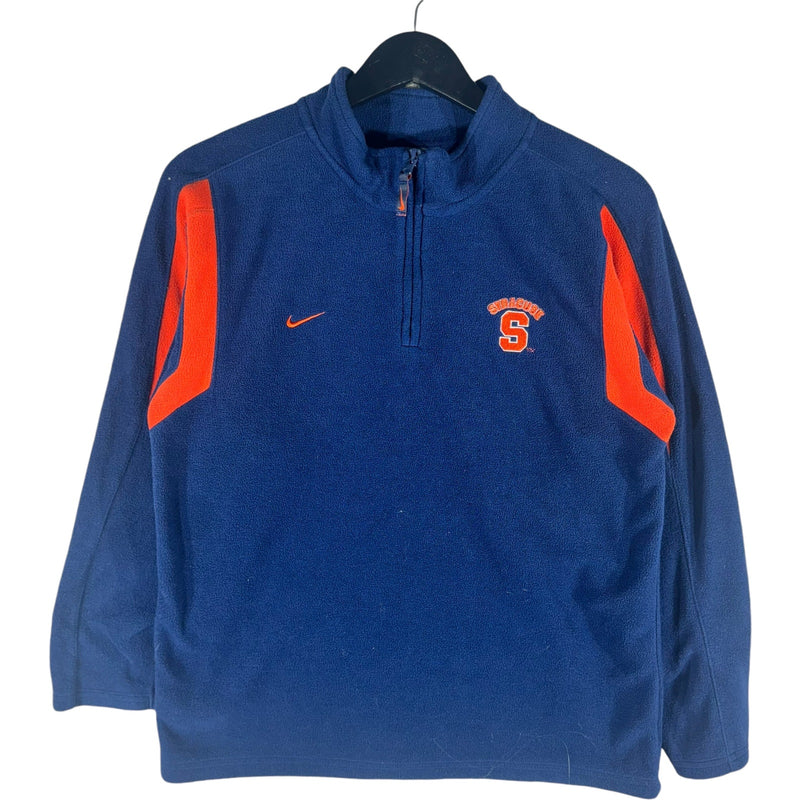 Vintage Nike Syracuse University 1/4 Zip Fleece