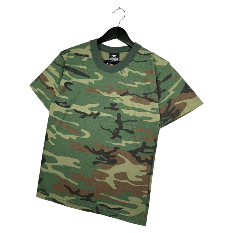 Vintage Rothco Camo Military T-Shirt