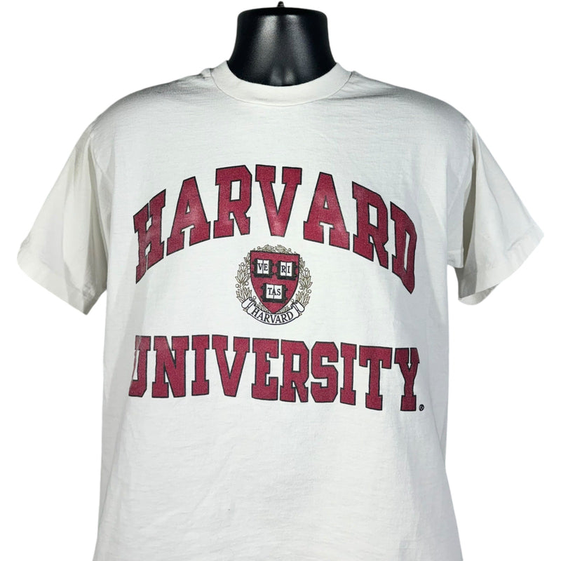 Vintage Harvard University Spellout Tee