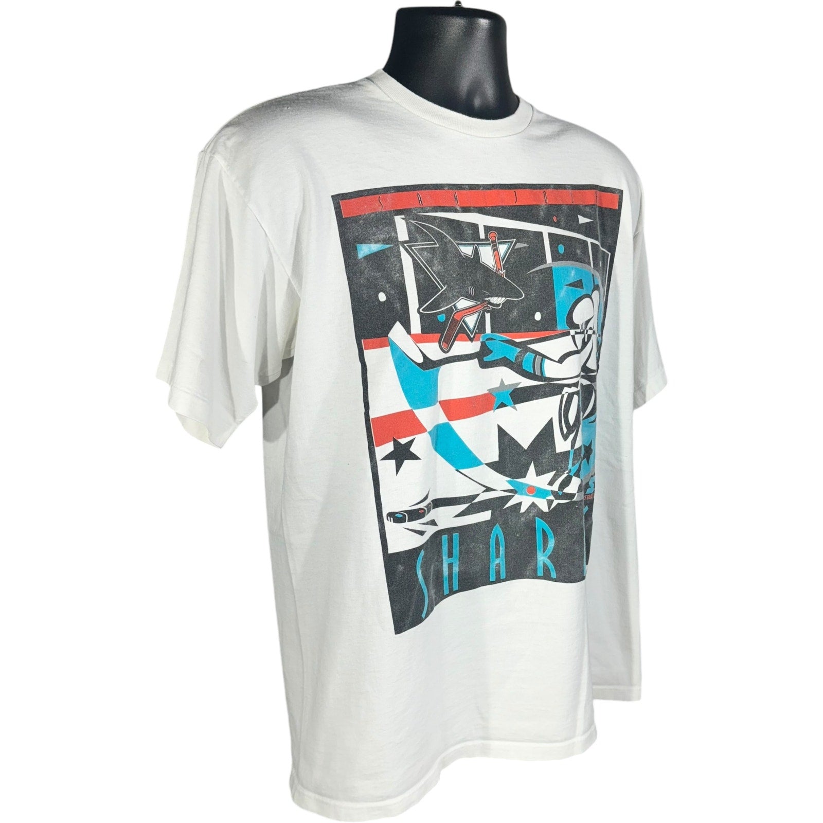 Vintage Starter San Jose Sharks NHL Tee