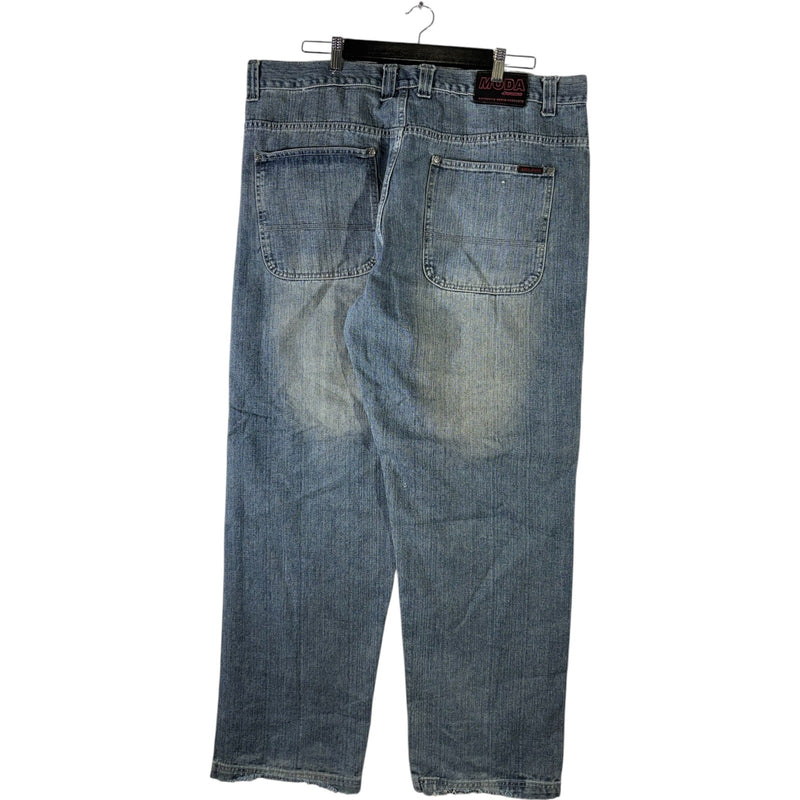 Vintage Moda Jeans USA Straight Leg Denim Jeans 42x34