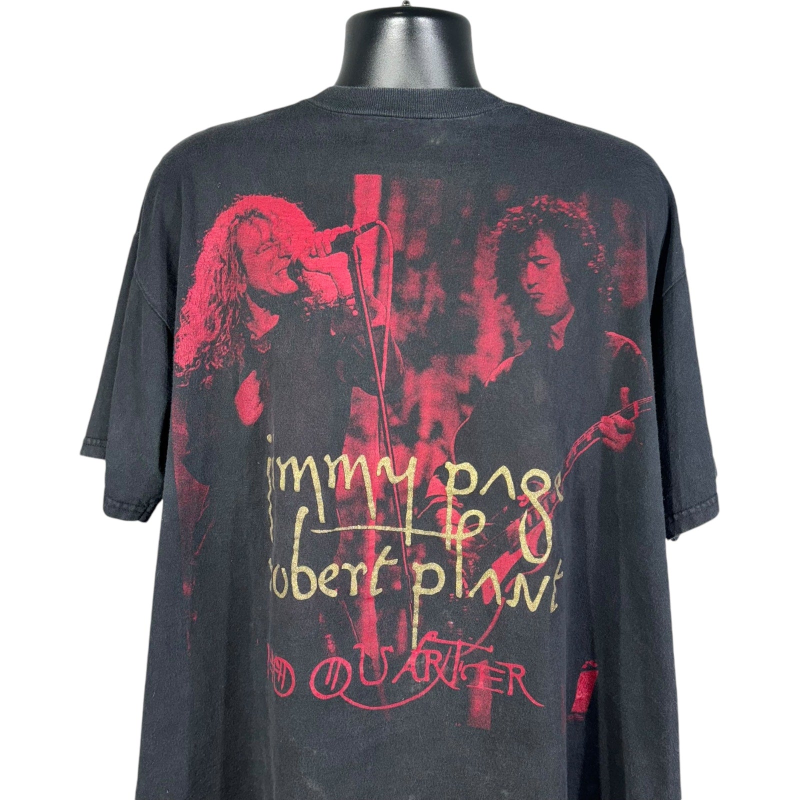 Vintage Jimmy Page & Robert Plant "No Quarter" Tour Tee