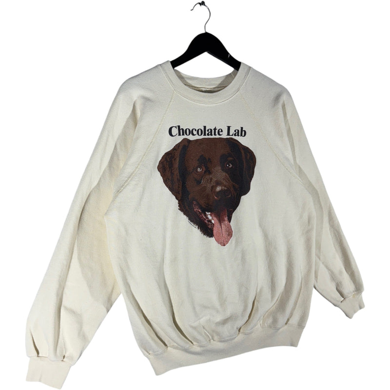 Vintage Chocolate Lab Crewneck 1991