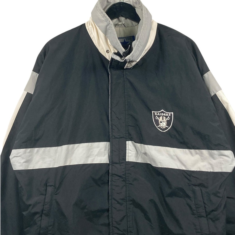Vintage Starter Raiders NFL Full Zip Jacket