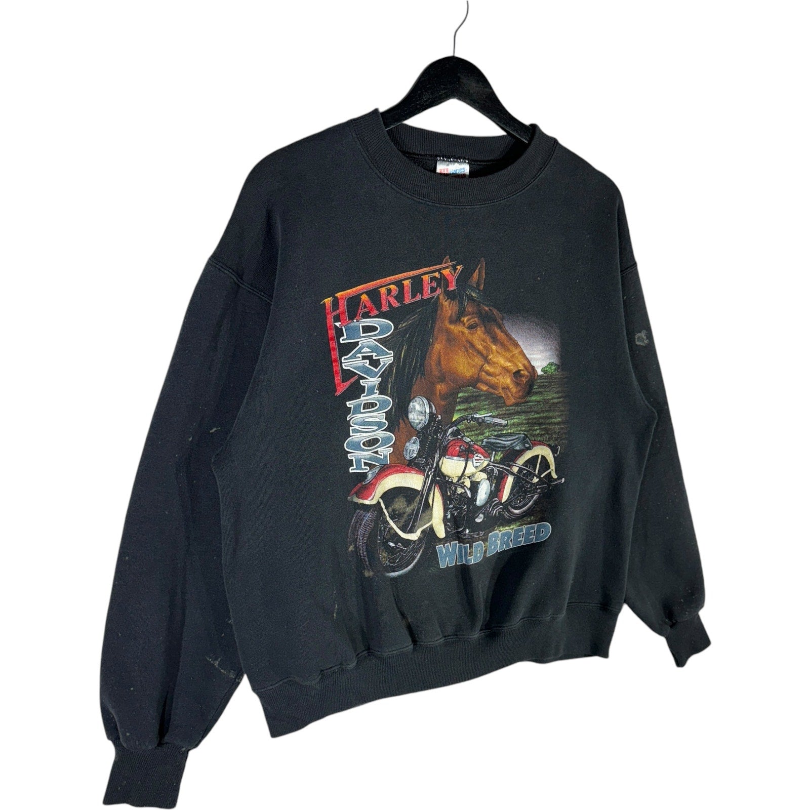 Vintage Harley Davidson "Wild Breed" Crewneck