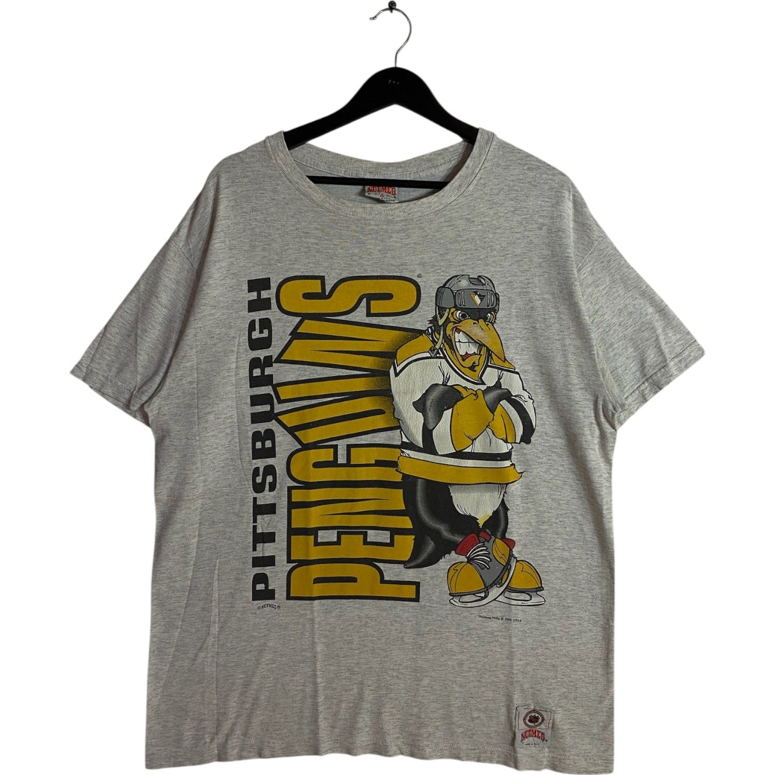 Vintage Pittsburgh Penguins Mascot NHL T-Shirt