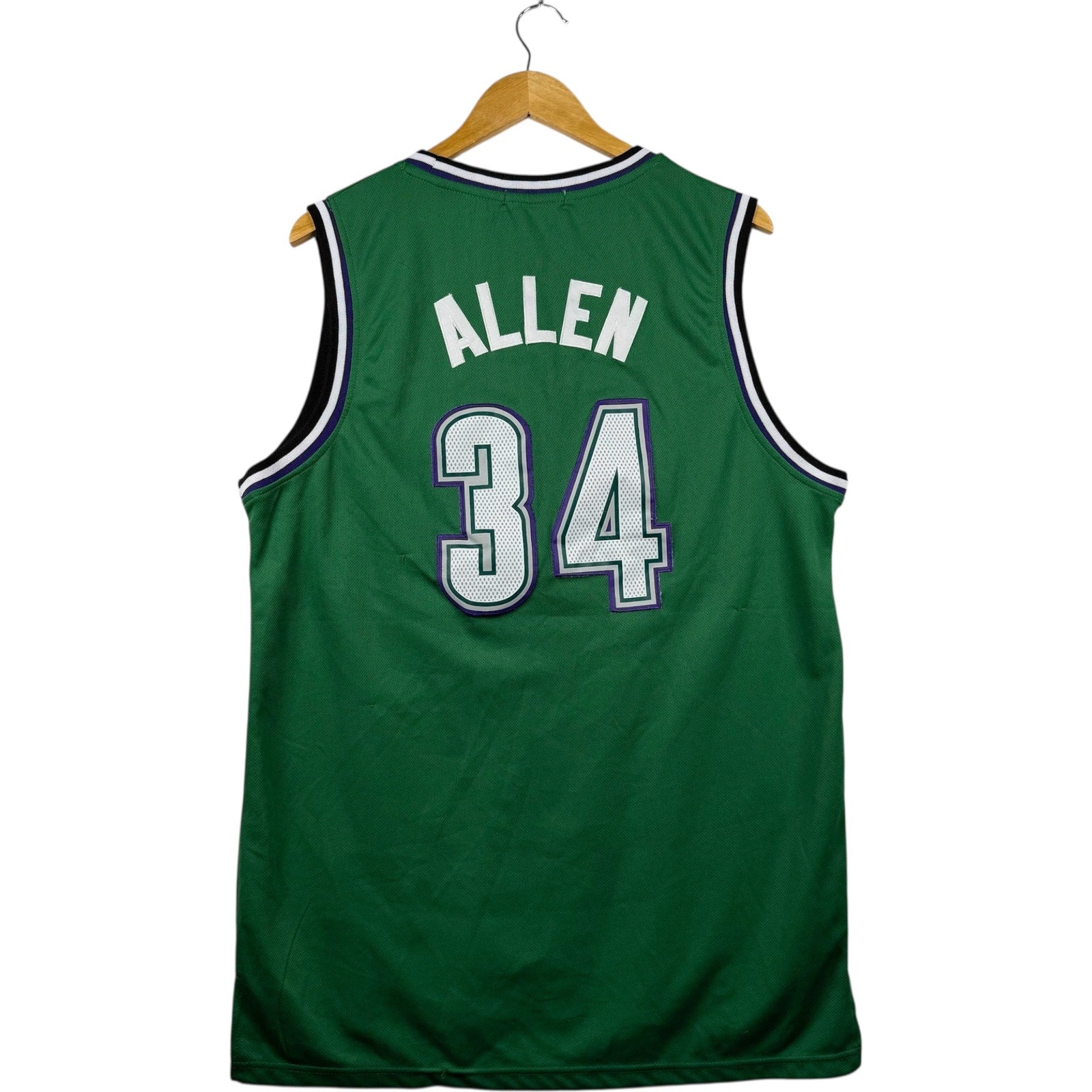 Vintage Milwaukee Bucks #34 Ray Allen NBA Jersey