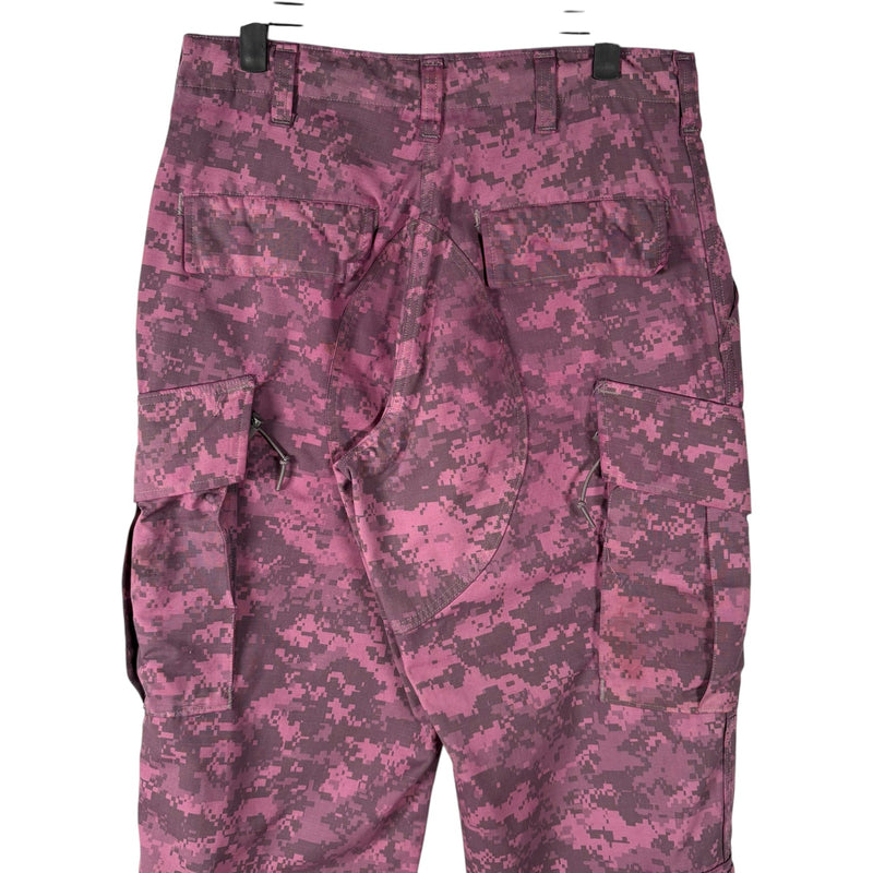 Vintage Overdyed Digital Camouflage Cargo Pants 30x32