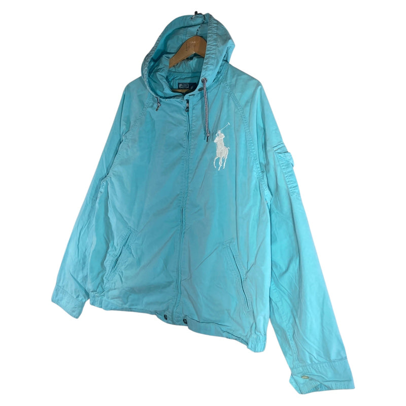Vintage Polo by Ralph Lauren Full Zip Hooded Windbreaker