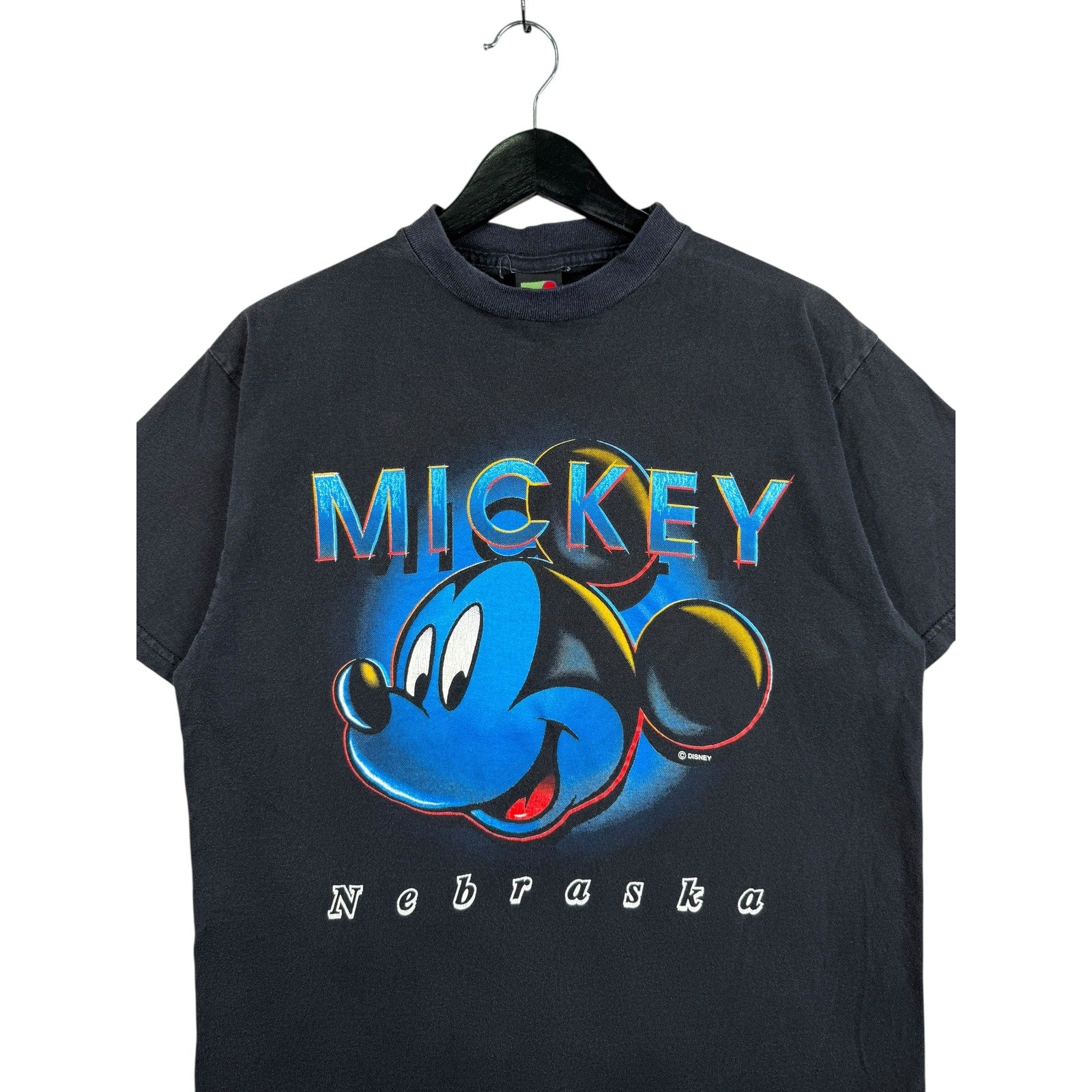 Vintage Disney Mickey Nebraska Graphic T-Shirt