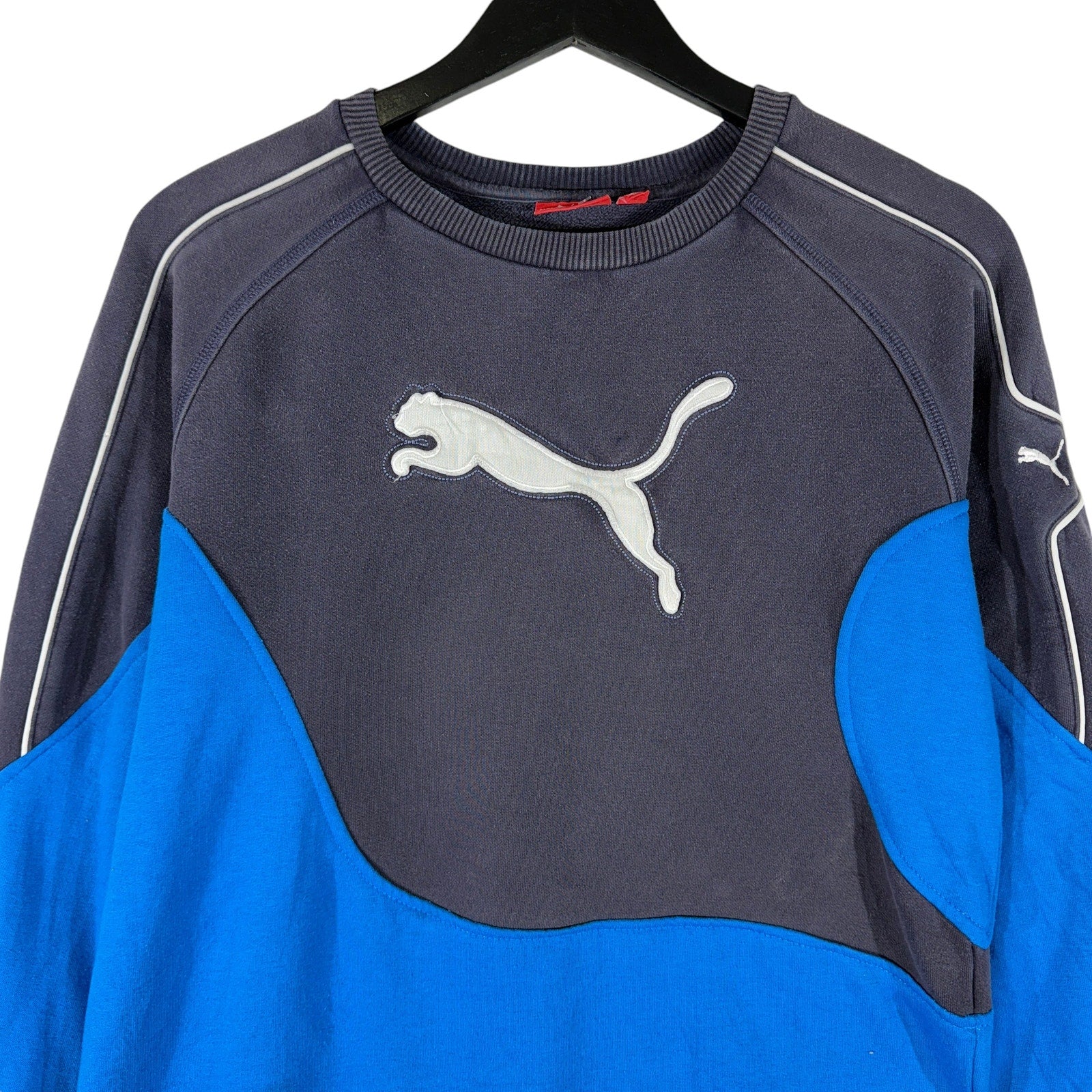 Vintage Puma Cut & Sew Chest Logo Crewneck