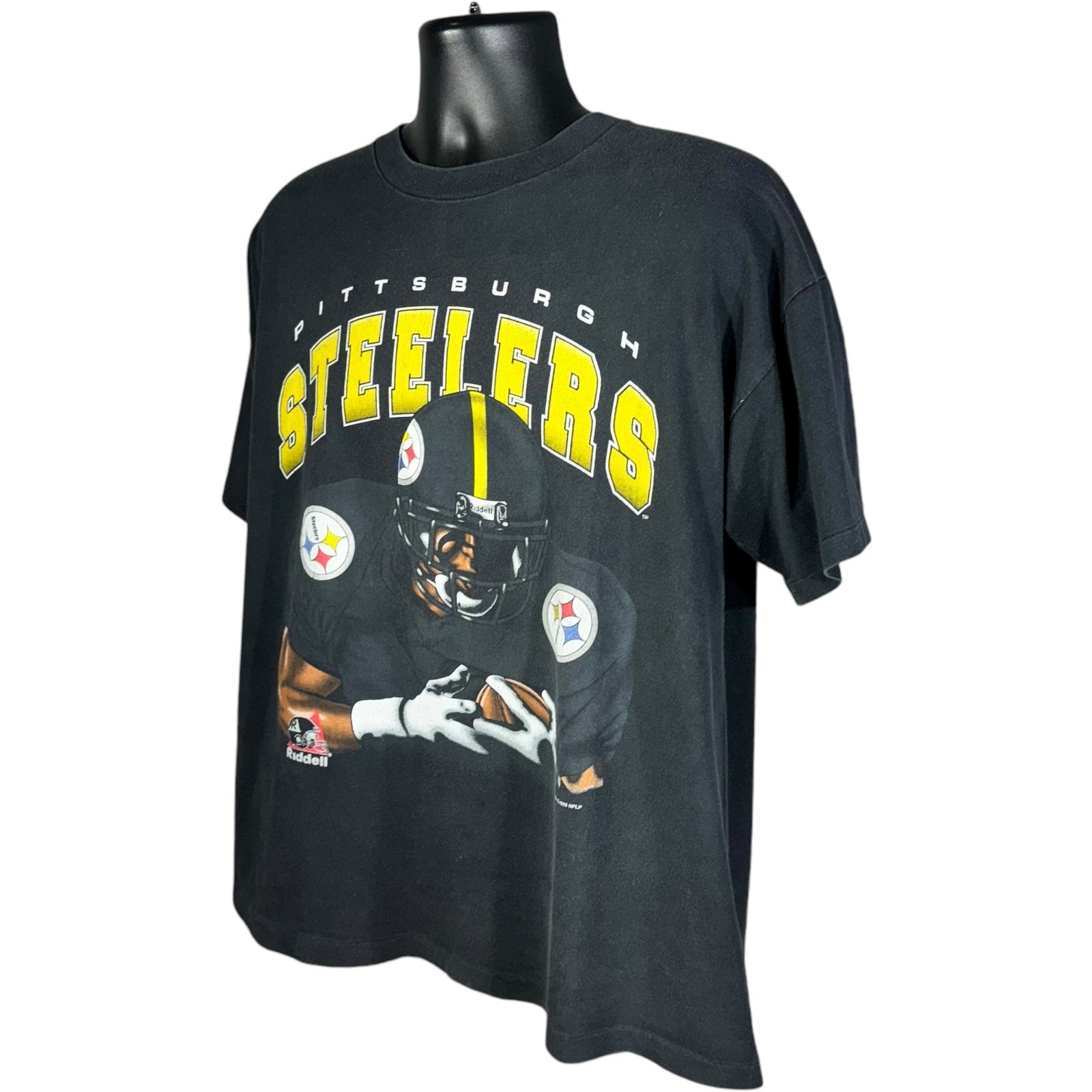 Vintage Pittsburgh Steelers Riddell NFL Player Tee