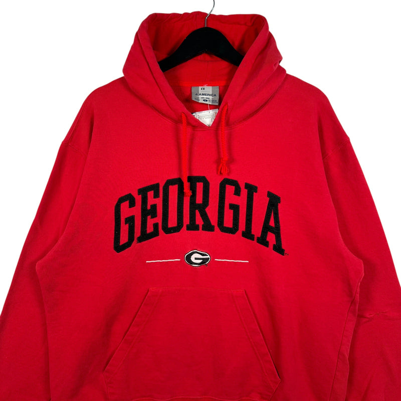 Vintage University Of Georgia Arch Spellout Pullover Hoodie