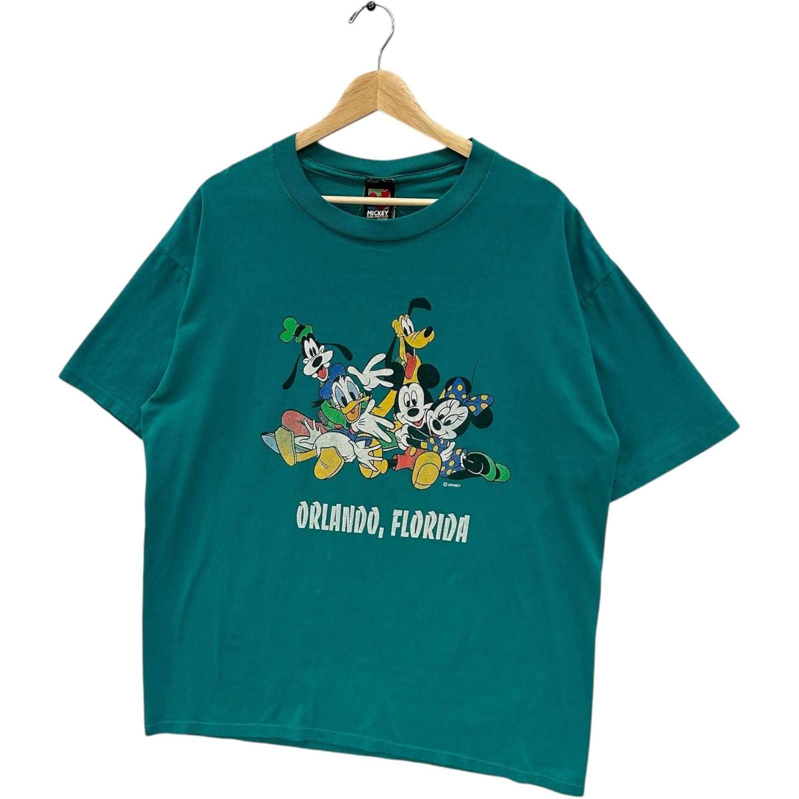 Vintage Mickey Mouse Characters Orlando Florida Tee