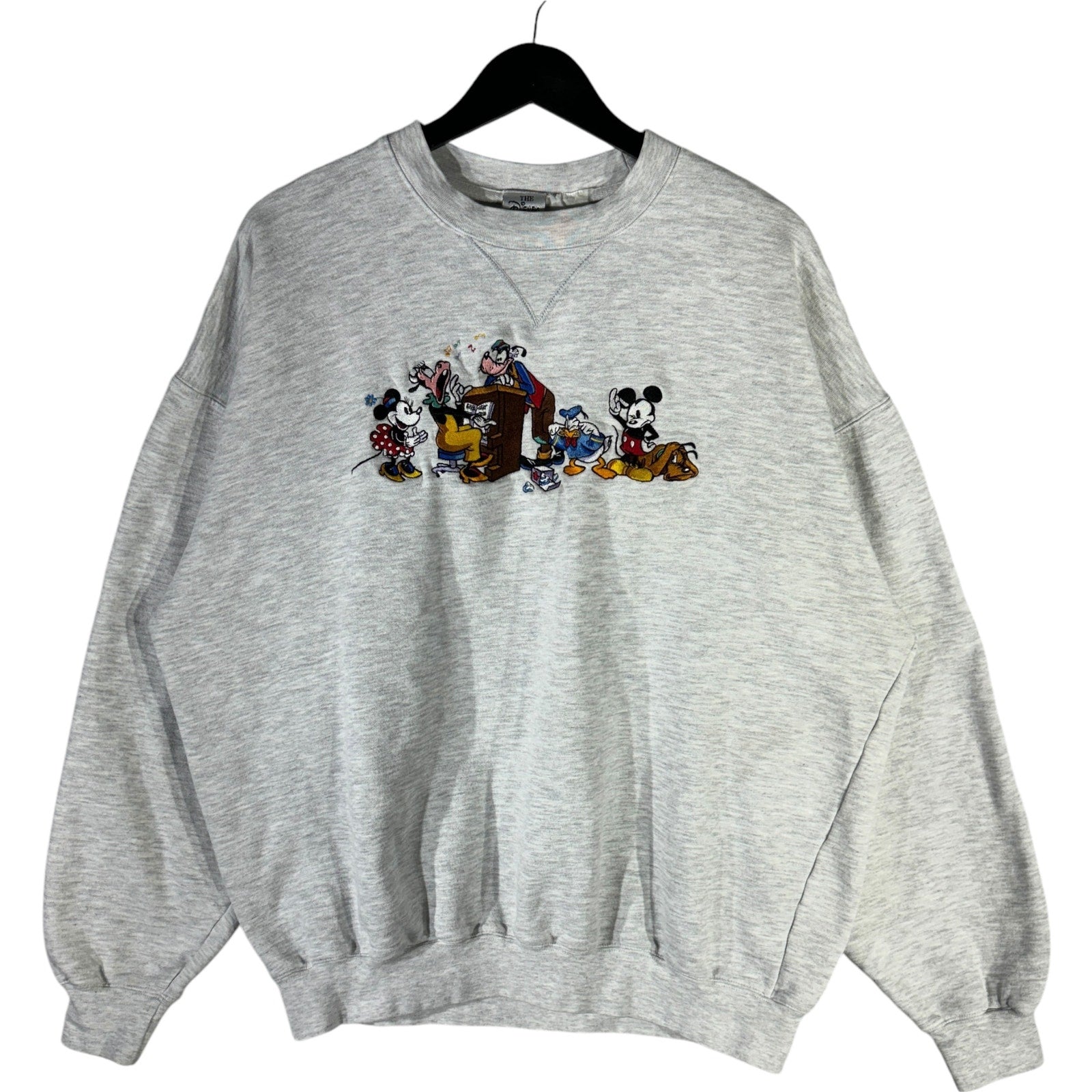 Vintage Embroidered Disney Crewneck