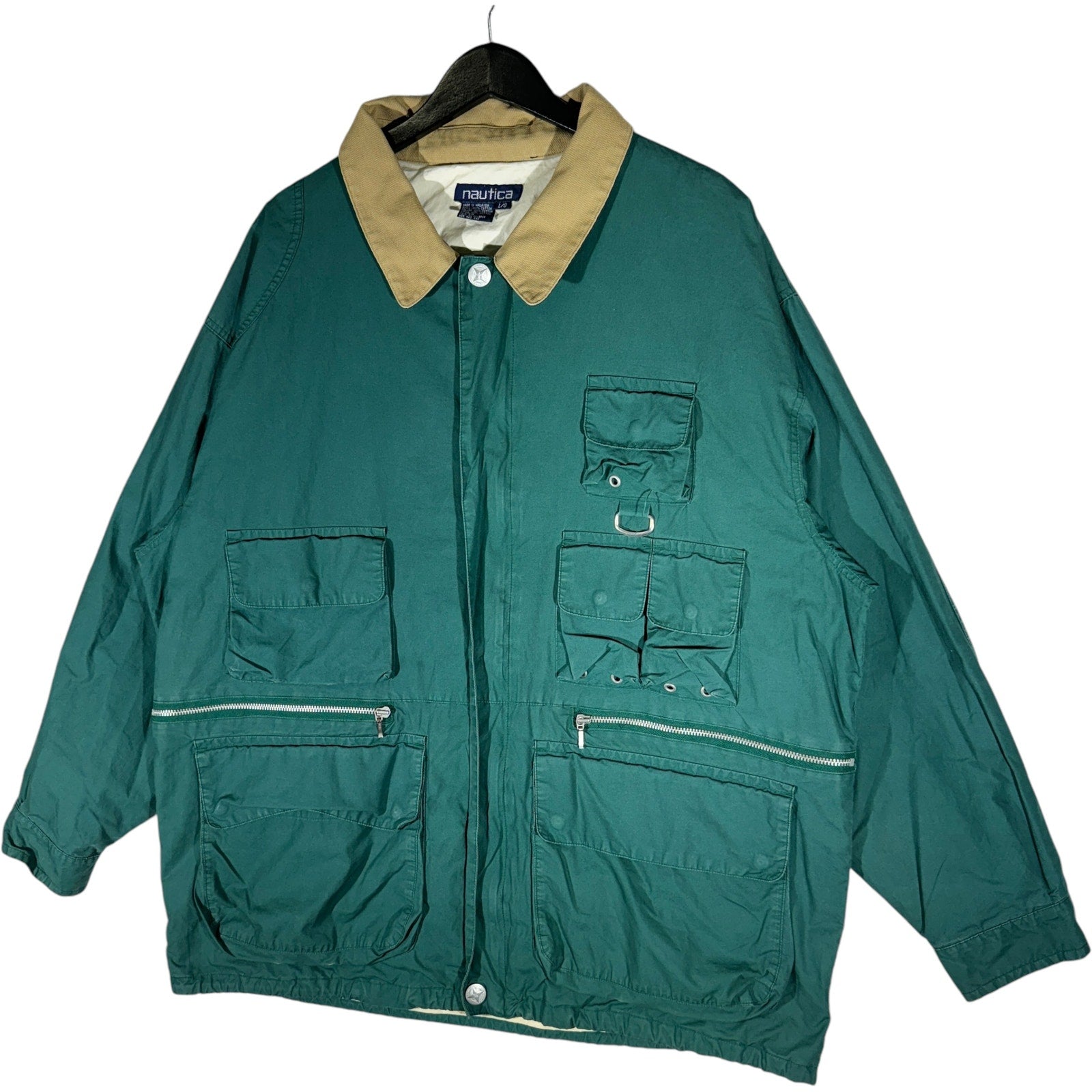 Vintage Nautica Button Up Light Jacket