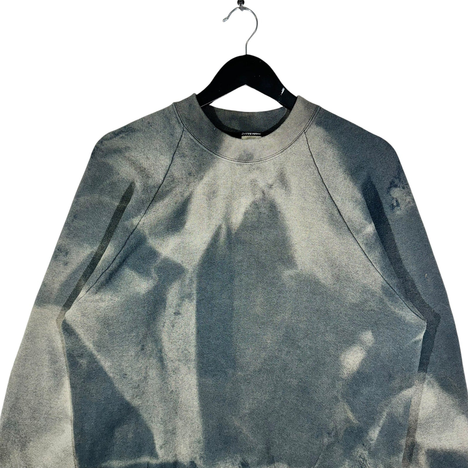 Vintage Fruit Of The Loom Bleach Fade Crewneck 90s