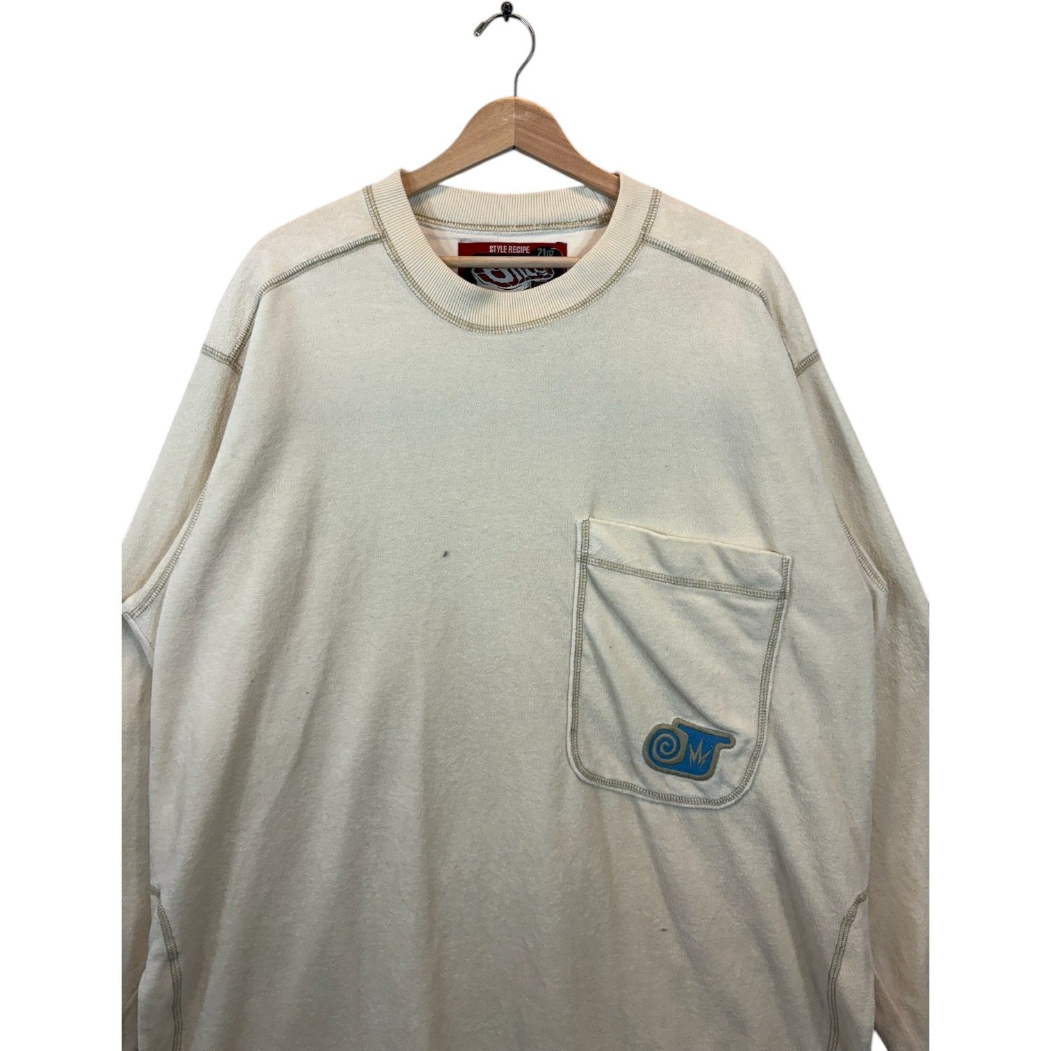 Vintage Chunky Style Pullover Sweater Long Sleeve