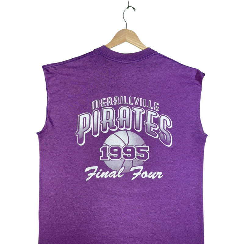 Vintage Merrillville Pirates RCA '95 Crewneck Muscle Sleeve Tank Top