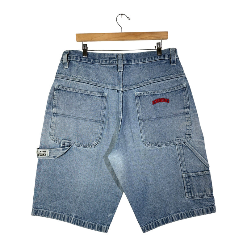 Vintage Iceberg Straight Leg Bermuda Jean Denim Shorts