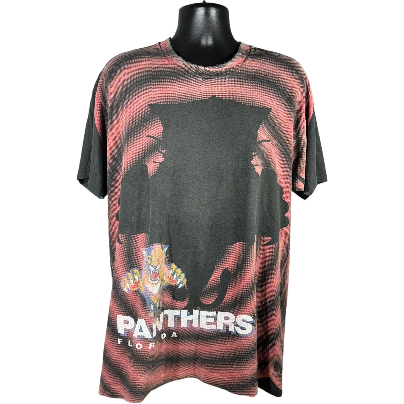 Vintage Florida Panthers Shadow AOP Tee