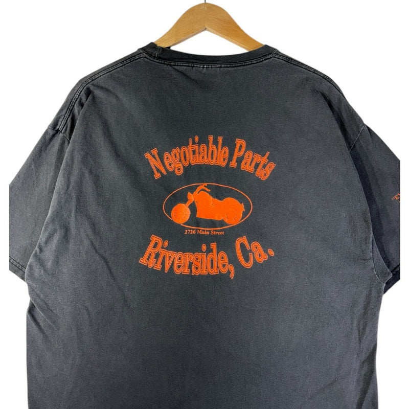 Vintage Negotiable Parts Riverside Pocket T-Shirt