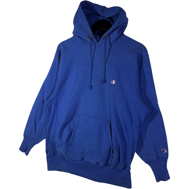 Vintage Champion Reverse Weave Mini Logo Hoodie