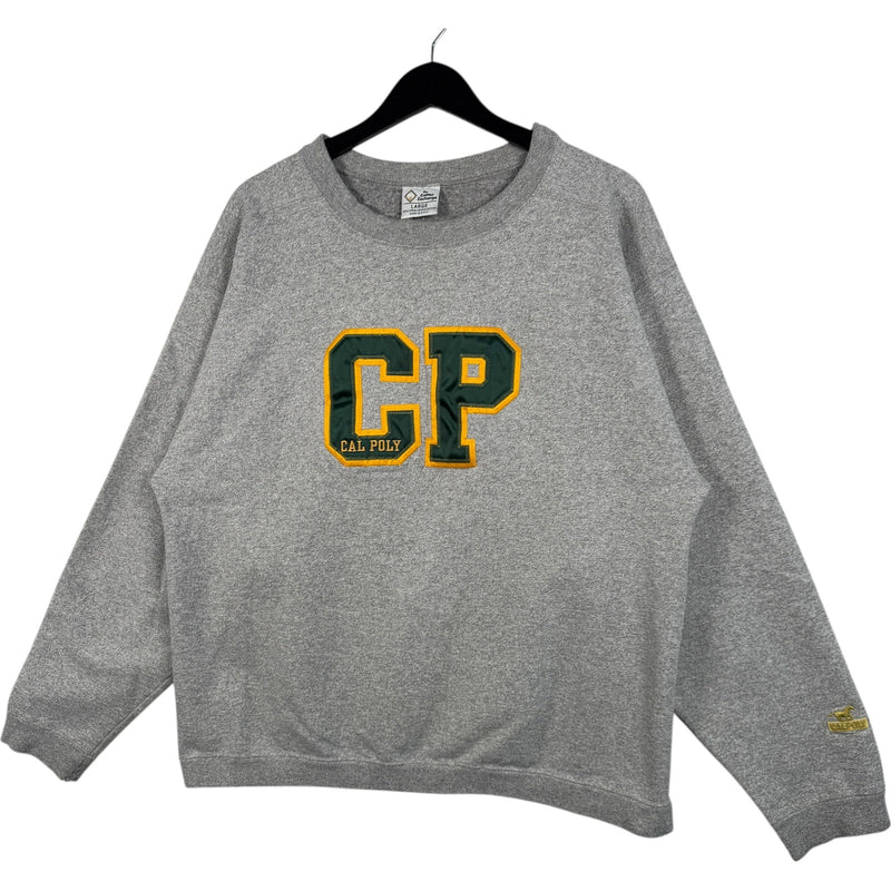 Vintage California Polytechnic State University Logo Crewneck