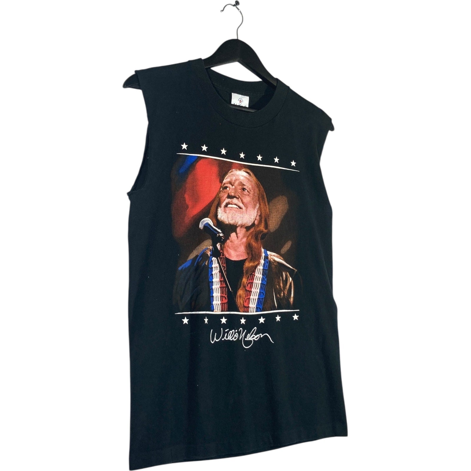 Vintage Willie Nelson Tank Top Small American Singer Tank Top