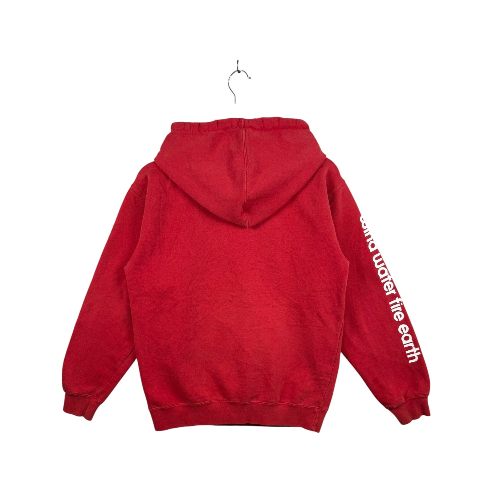 Vintage Element Wind Water Earth Fire Pullover Hoodie