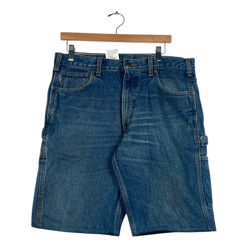 Vintage Carhartt Denim Carpenter Shorts 34