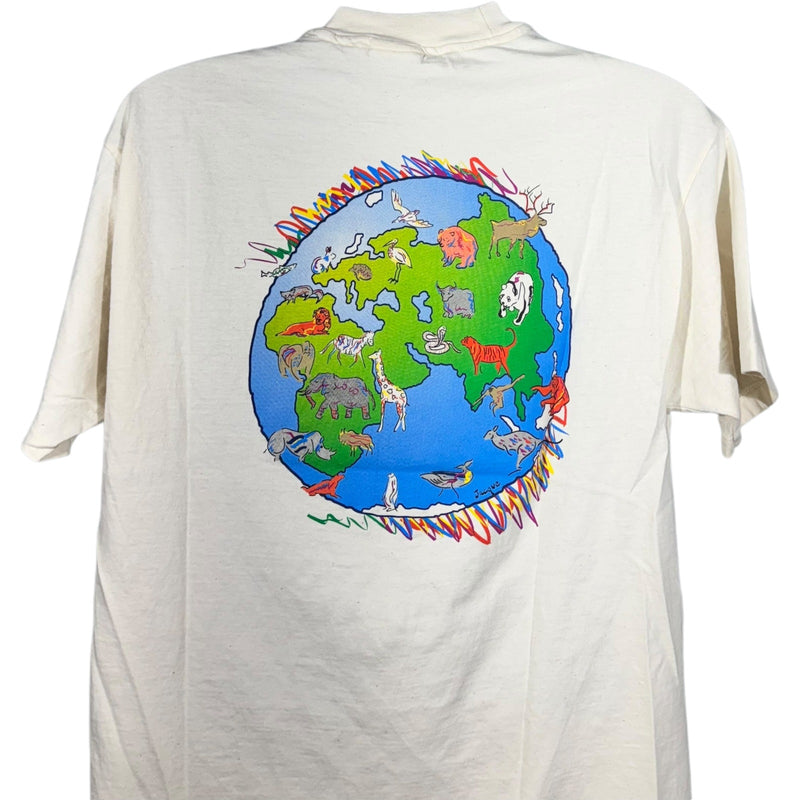 Vintage National Geographic Animals of the World Nature Tee