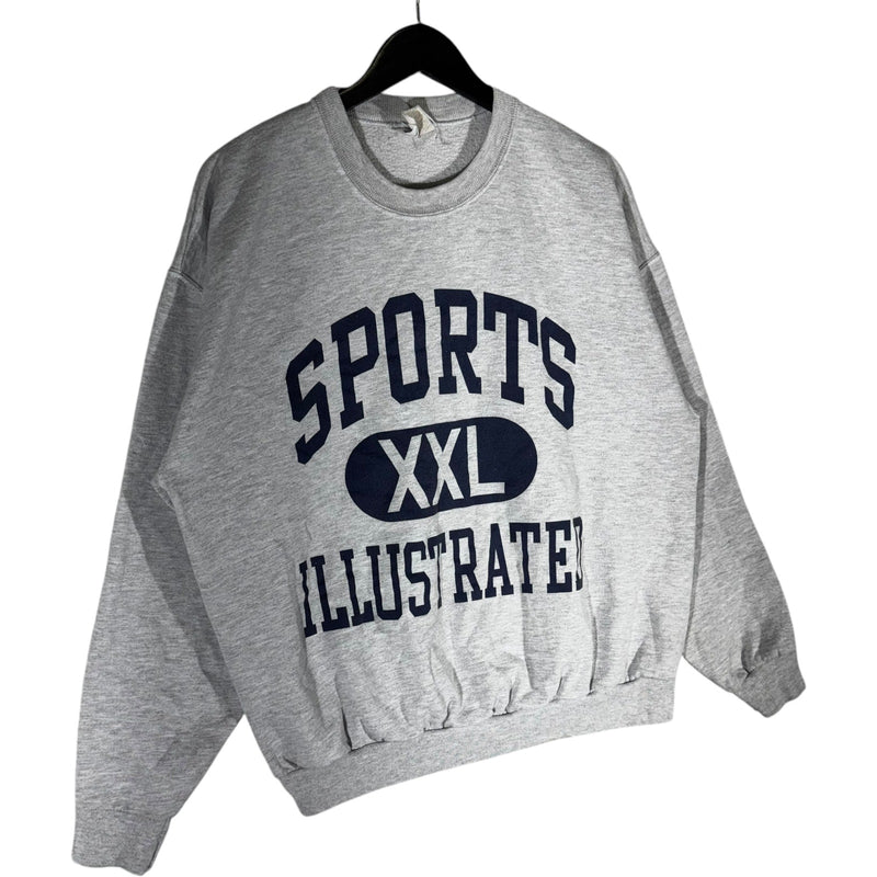 Vintage Jerzees Sports Illustrated Arc Spell Out Crewneck