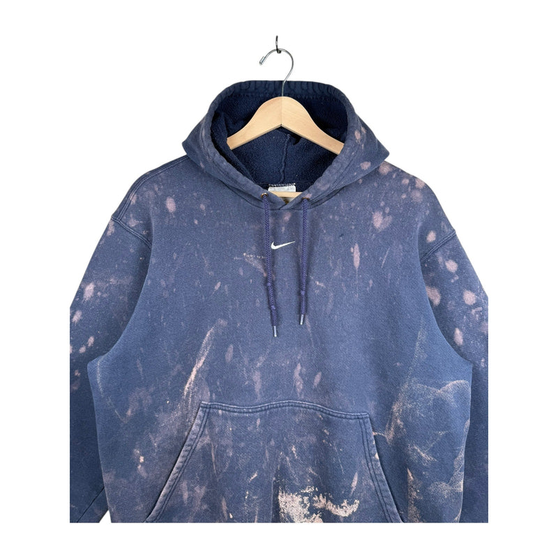 Vintage Nike Center Swoosh Distressed Hoodie