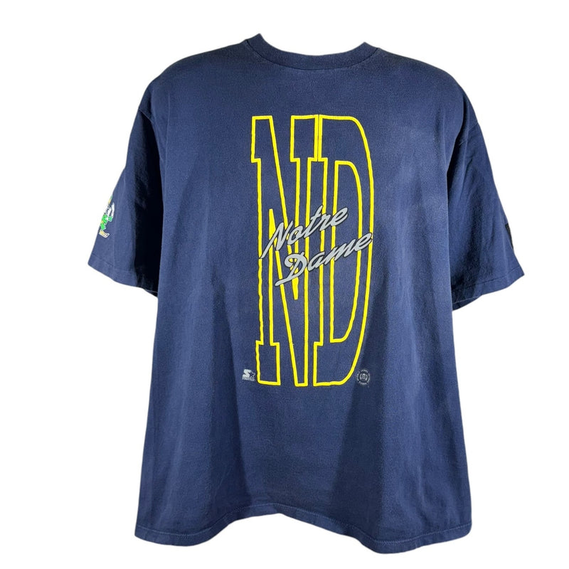 Vintage Starter Notre Dame University Spellout Tee