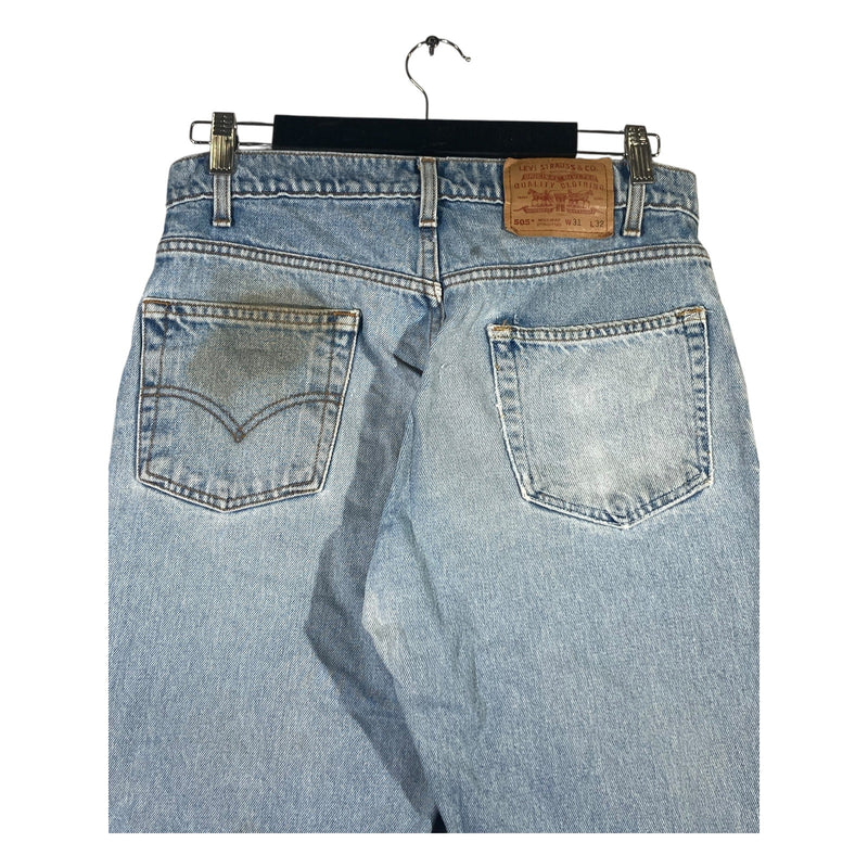 Vintage Levi's 505 Denim Bermuda Shorts