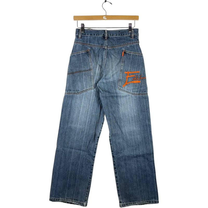 Y2K Echt Scout Wide Leg Denim Jeans 28x28