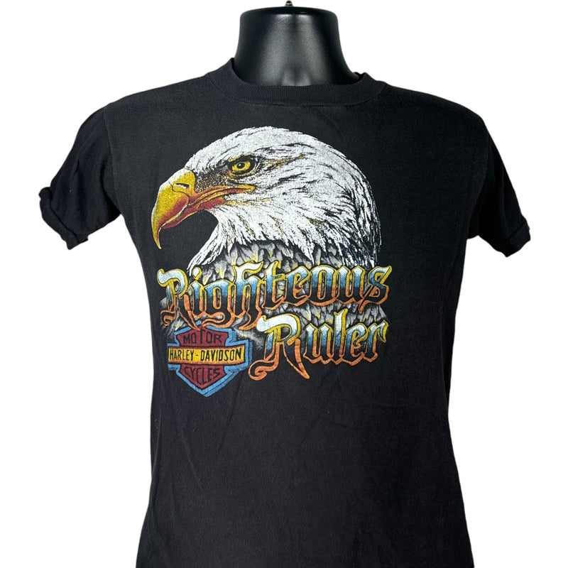 Vintage Harley Davidson "Righteous Ruler" Eagle Tee 70s/80s