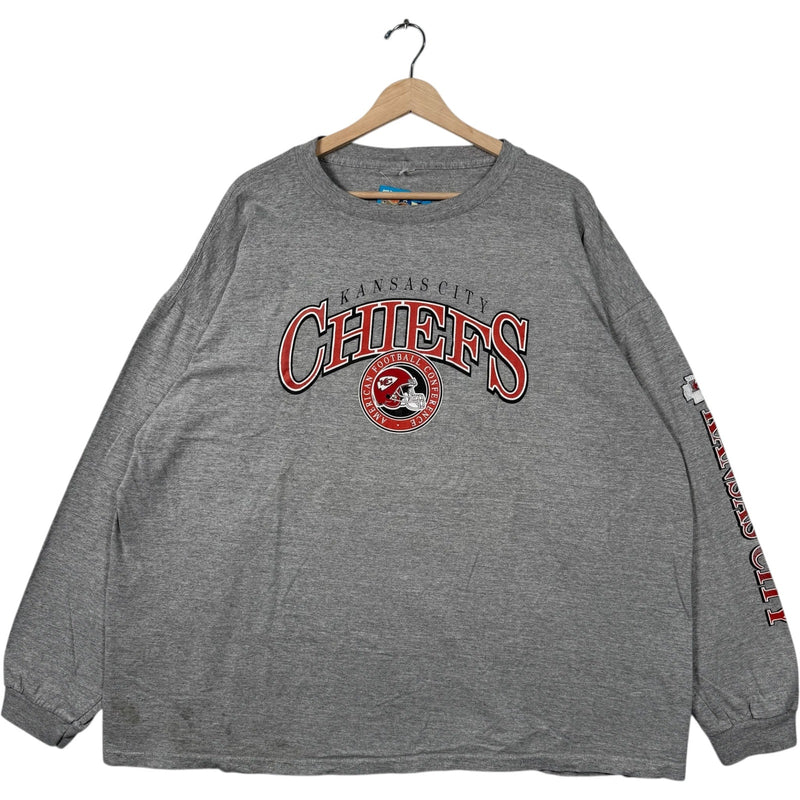 Vintage Kansas City Chiefs Arm Graphic NFL Long Sleeve