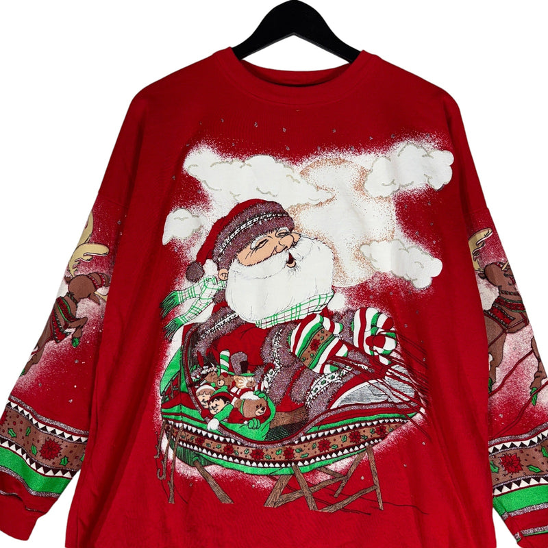 Vintage Santa Claus Christmas Crewneck