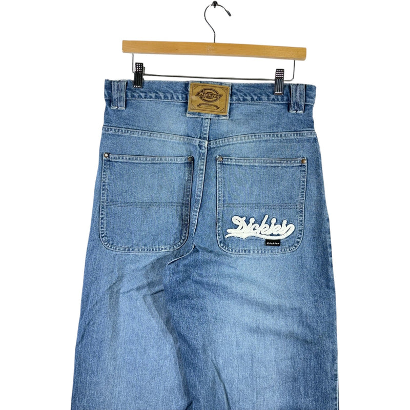 Vintage Dickies Wide Leg Denim Jeans 33 x 32