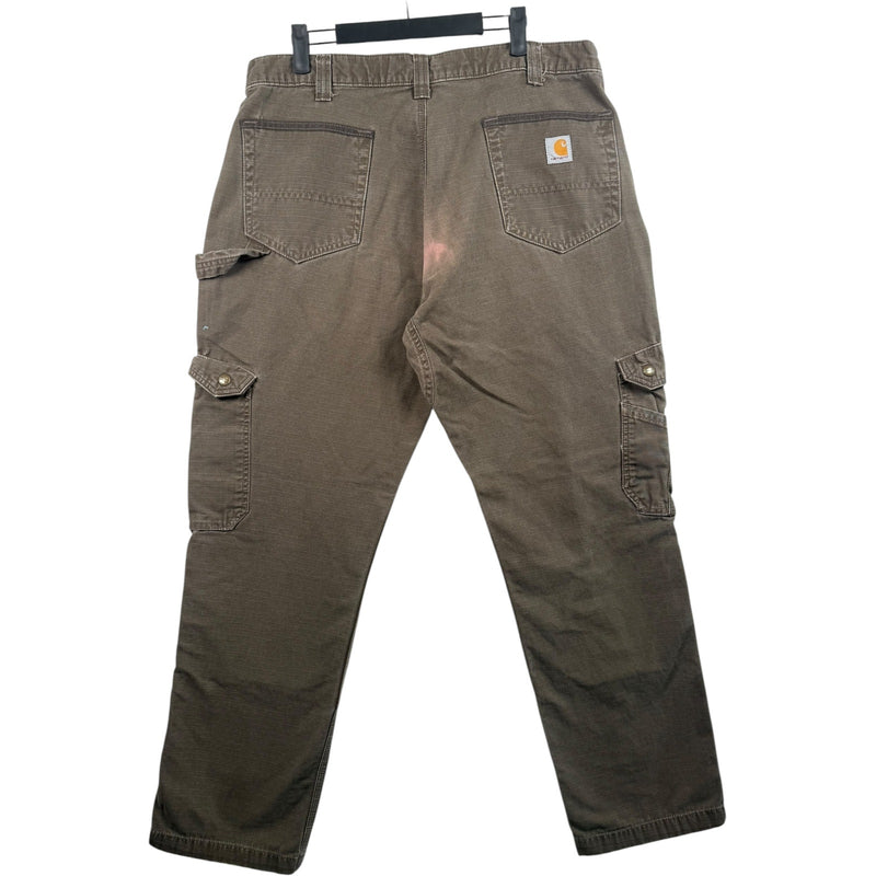 Vintage Carhartt Relaxed Straight Ripstop Work Cargo Pants 38