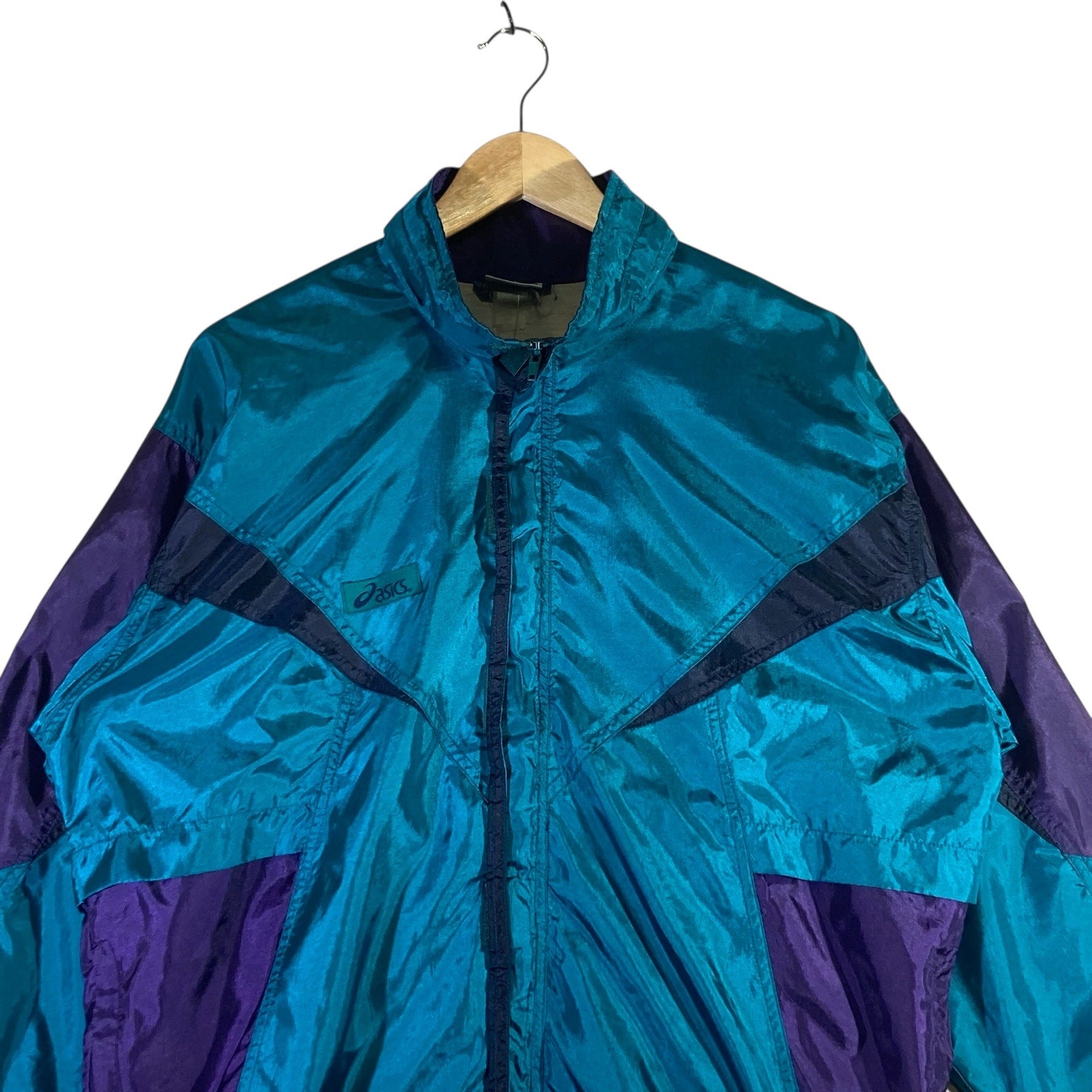 Vintage Asics Full Zip Windbreaker