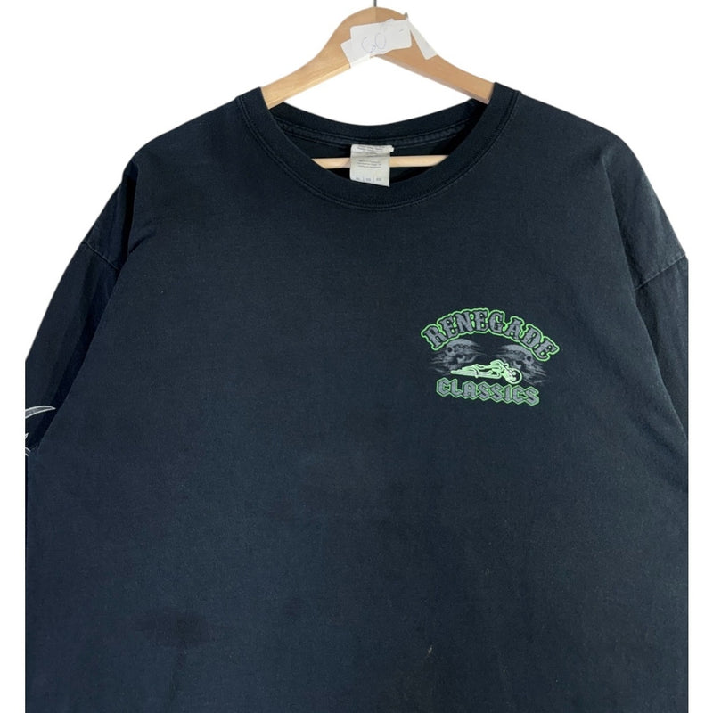 Vintage Renegade Classics Skull Wings Long Sleeve