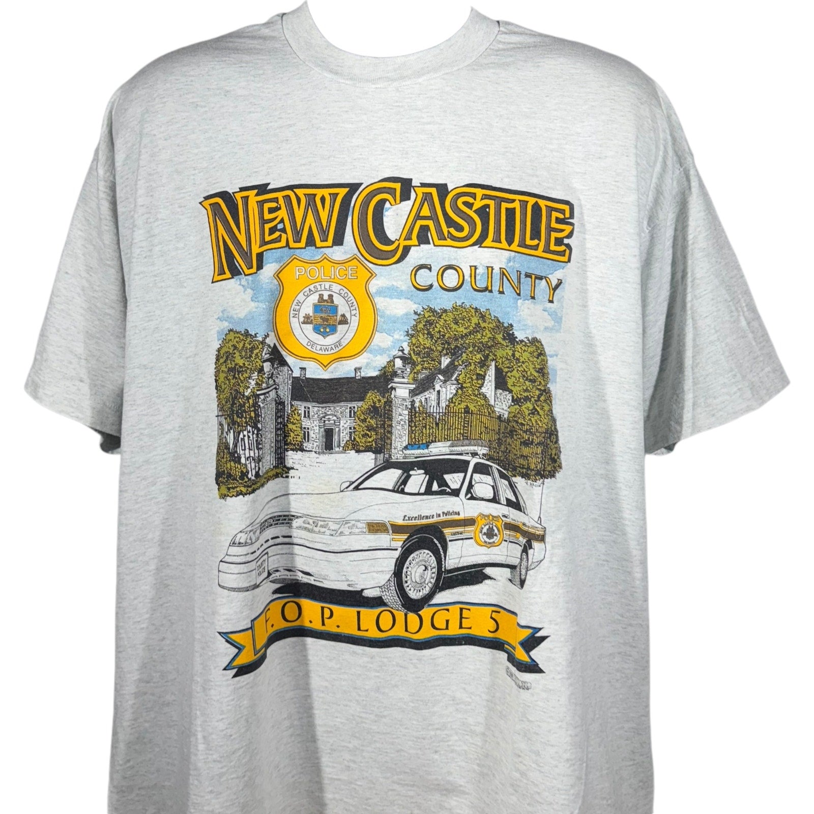 Vintage New Castle County Police Tee